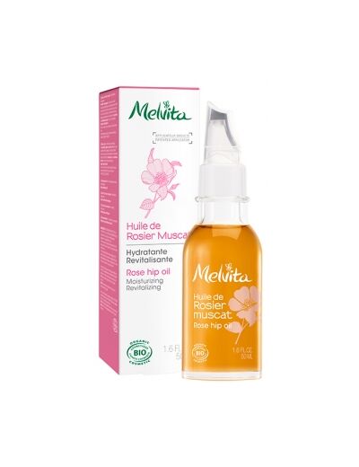 Huile de rosier muscat Hydratante Revitalisante 50ml