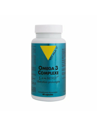 Oméga 3 complexe SeaNERGY3 – Libération prolongée-Vit'all+