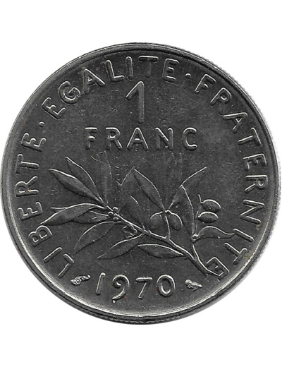 FRANCE 1 FRANC ROTY 1970 SUP