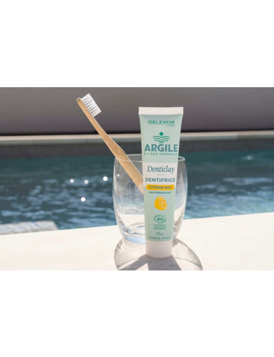 Dentifrice citron eau thermale raff 75ml Denticlay