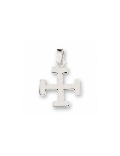 Croix en Argent 925 15mm - POTENCÉE (SCOUTE)