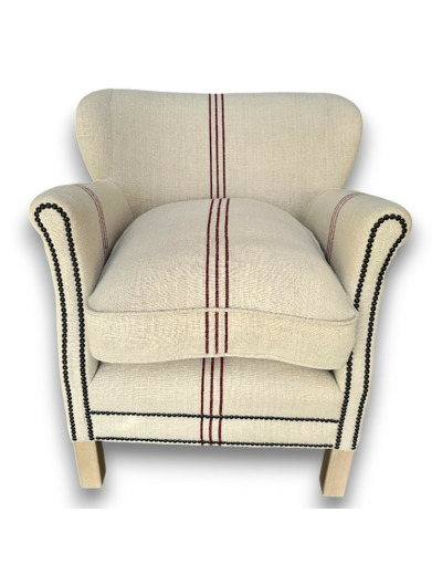 Fauteuil vieux sac à farine Turner 70x73x68cm