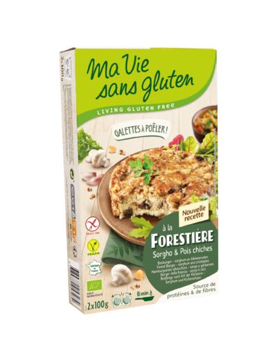 Galettes Forestière SANS GLUTEN-2x100g-Ma vie sans gluten