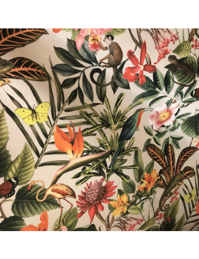 tissu exterieur outdoor Borabora laize 150cm déperlant