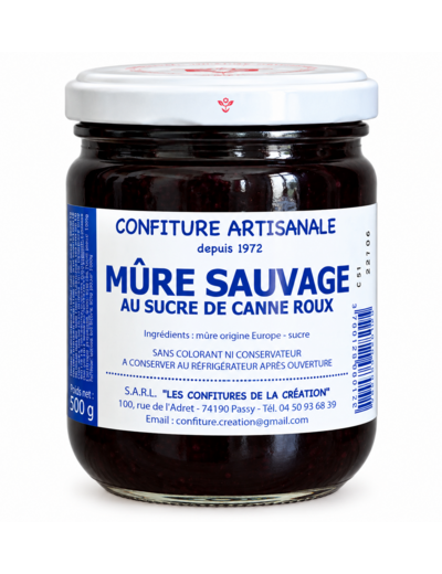 Confiture de Savoie Mûre sauvage