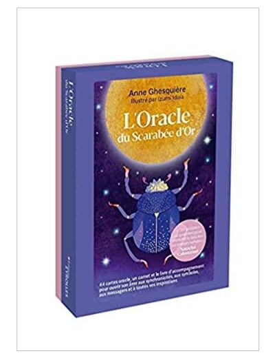 L'Oracle du Scarabée d'Or - 44 cartes oracle, un carnet et le livre d'accompagnement pour ouvrir son âme aux synchronicités, aux symboles, aux messagers et à vos inspirations