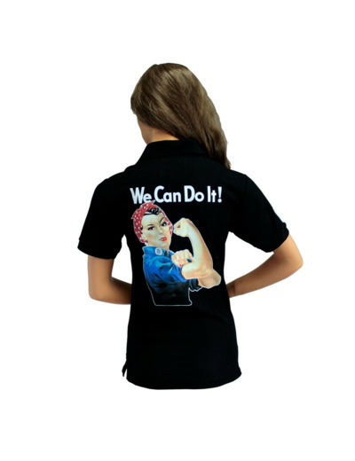 Polo femme "WE CAN DO IT"
