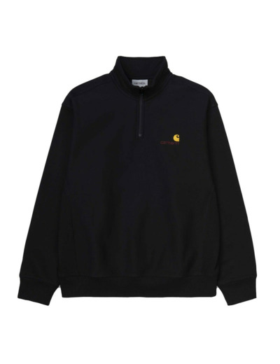 Sweat demi zip Carhartt BLACK