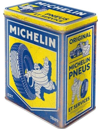 Boîte de Conservation Rétro Michelin – Vintage (3 L)