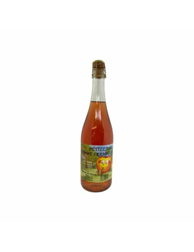 Jus de pomme pétillant framboise 75 cl