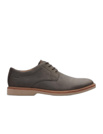 Chaussures CLARKS Atticus LTLace Dark Grey Nubuck