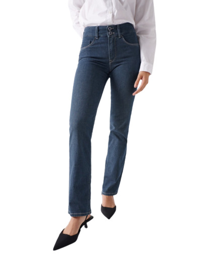 Jeans SALSA Secret Push In 21006850 856 Bleu