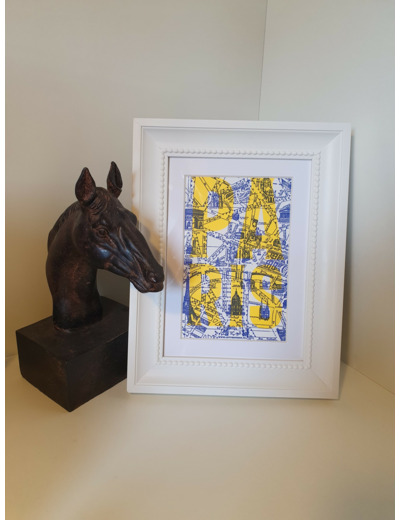 Carte Plan de Paris Design