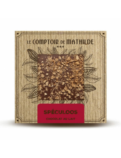 Tablette Spéculoos - Chocolat lait - 80G