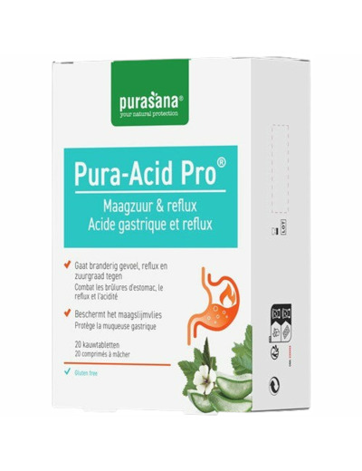 Pura-Acid Pro®-20 Comprimés à Mâcher-Purasana