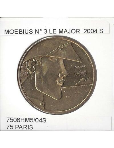 75 PARIS MOEBIUS LE MAJOR  Numero 3 2004 S  SUP