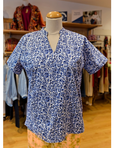 t-shirt col V Jolie Julie