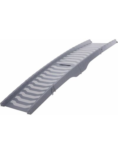 Trixie  - Rampe Pliable 3 Positions en Plastique Gris 39 × 150 cm