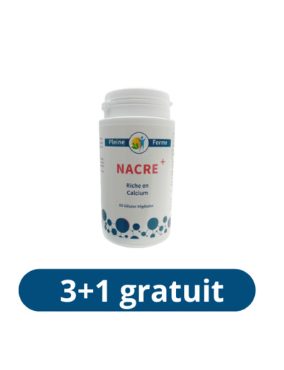 Nacre + source de calcium-60 gélules-Pleine Forme®