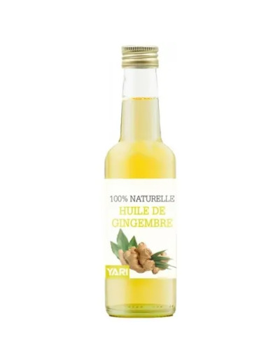 Huile de Gingembre 100% naturelle – YARI 250ml*