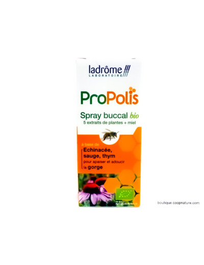 Spray Buccal Propolis Extraits de Plantes Bio 30ml