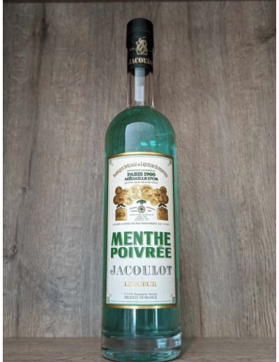 Jacoulot - Liqueur de Menthe poivrée
