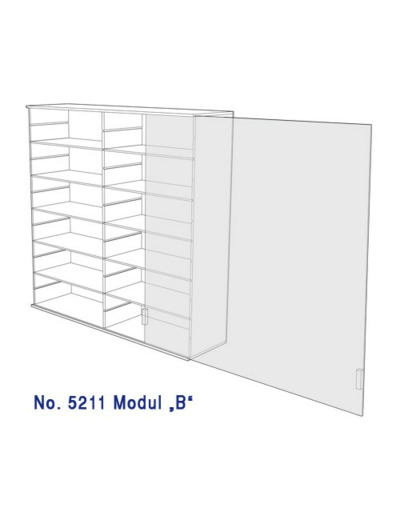 VITRINE DE PRESENTATION MODULE B (safe)