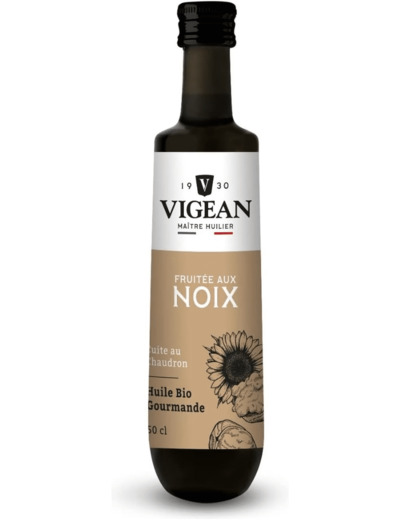 Huile tournesol noix gourmande 50cl VIGEAN