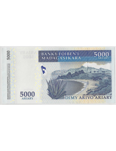 MADAGASCAR 5000 ARIARY/25000 FRANCS 2006 NEUF