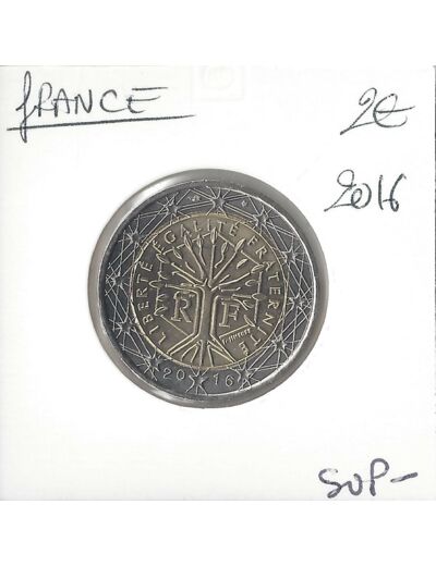 FRANCE 2016 2 EURO SUP-
