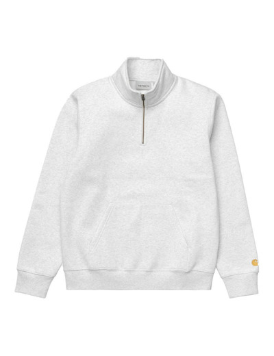 Sweat CARHARTT WIP Chase Neck Zip Ash Heather