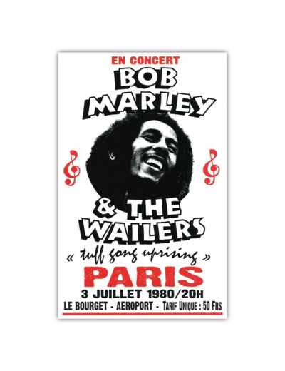 Affiche Bob Marley and The Wailers