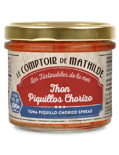 Thon Piquillos Chorizo 100g