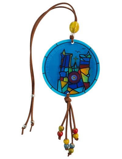 Pendentif pour voiture Acrylique D88mm - ND DE PARIS