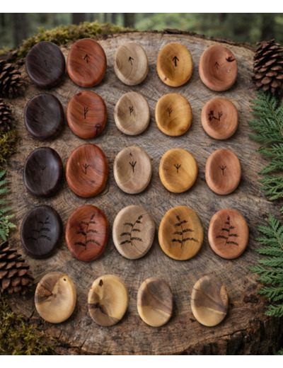 Galet Bien-être en Bois