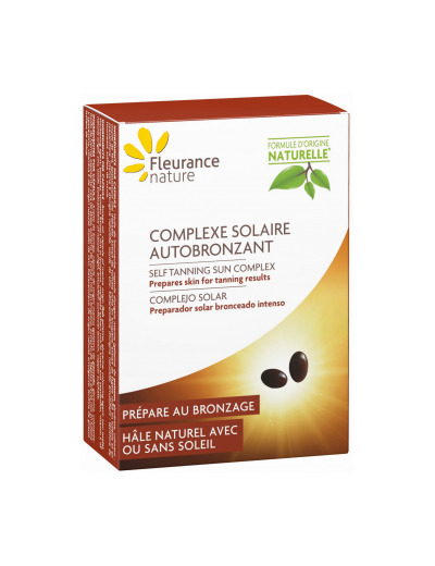 Complexe solaire autobronzant 30 capsules