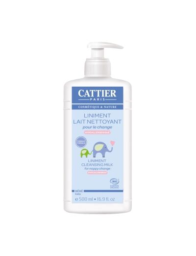 Liniment Lait nettoyant pour le change 500ml