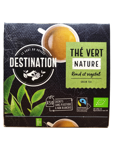 Thé Vert Nature Bio 50 sachets