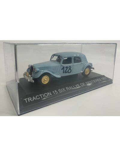 CITROEN TRACTION 15 SIX RALLYE DE SESTIERES 1951 1/43 BOITE