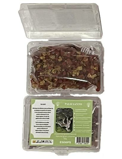 Encens en Grains Palo Santo - Boite transparente de 50gr
