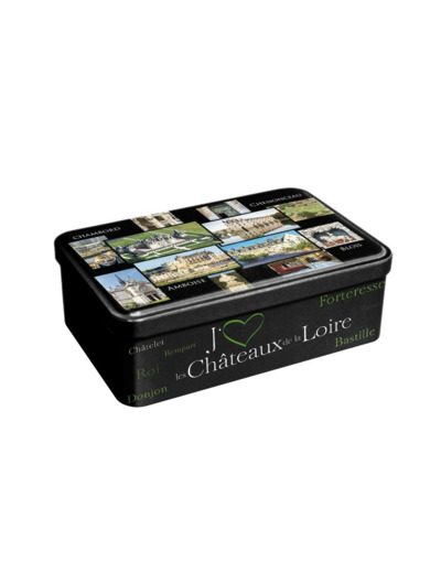 Boîte J’aime les Châteaux de la Loire Palets et Galettes