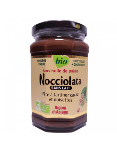 Pâte À Tartiner Nocciolata Sans Lait Bio 325g