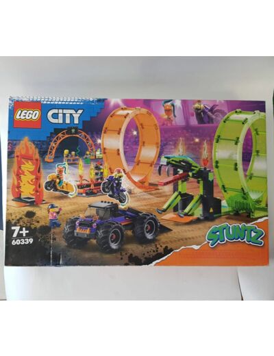 LEGO CITY 60339 L ARENE DE CASCADE AVEC DOUBLE LOOPING