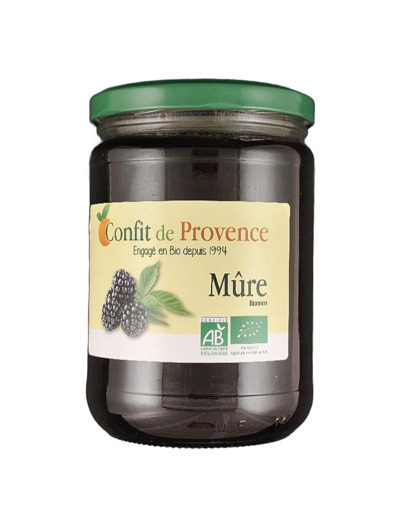 Confiture de Mûres 650g Bio