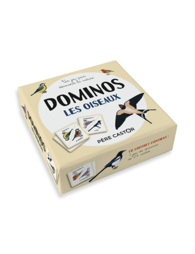 JEU DE DOMINOS - LES OISEAUX DE MON JARDIN