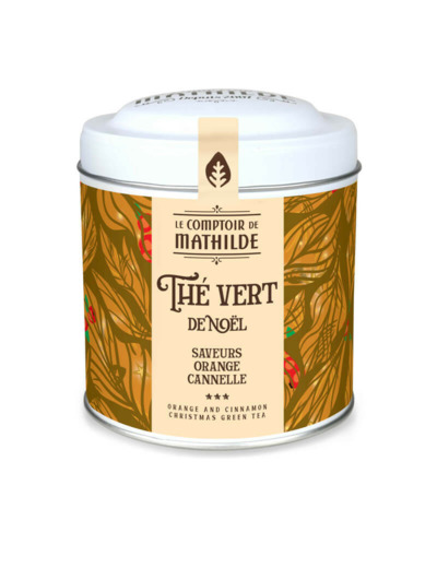 Thé Vert de Noël Orange Cannelle