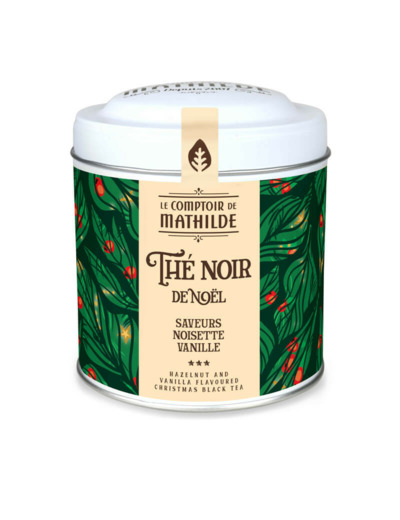 Thé Noir de Noël Noisette Vanille