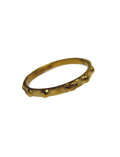 Bague en Plaqué Or Taille 68 - DIZAINIER