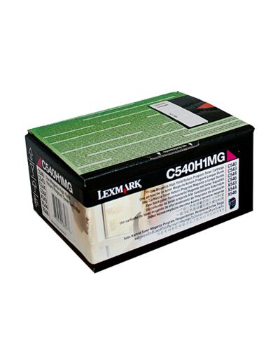 Lexmark - C540H1YG - Cartouche toner - Magenta