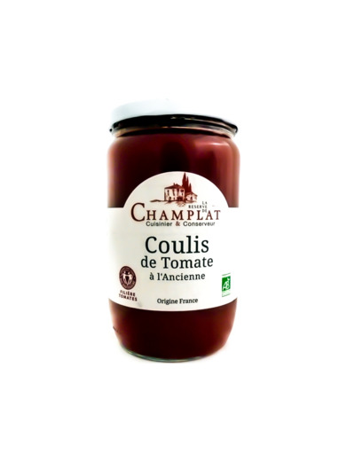 Coulis de Tomate à l'Ancienne Bio 650g